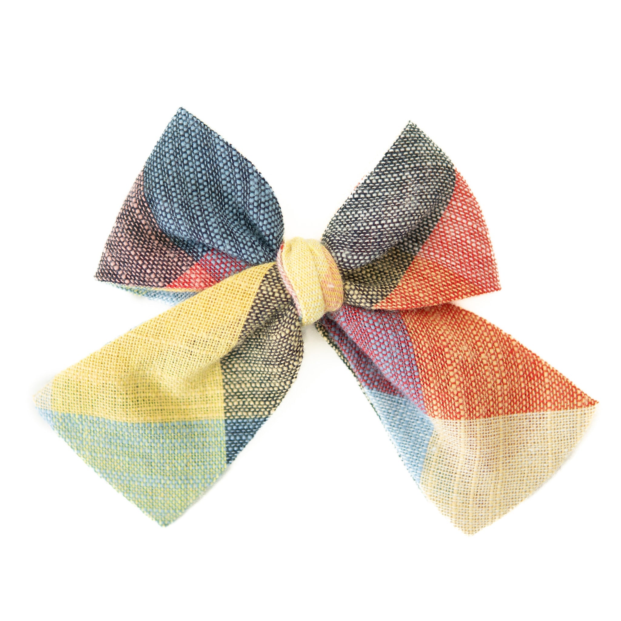 Rubik Cube - Petite Hair Bow