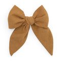 Tan Saddle - Darling Hair Bow