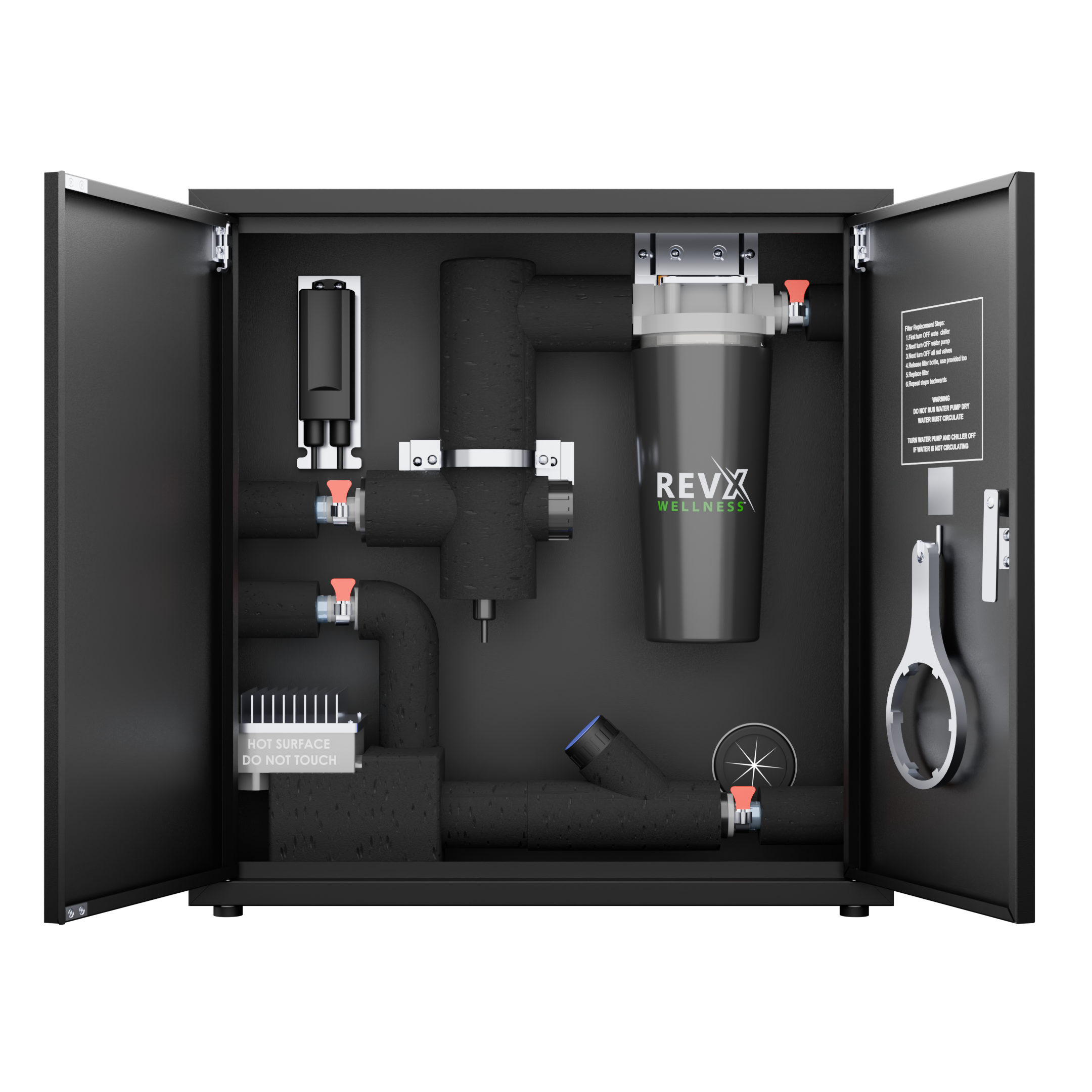 RevX X-FLOW Cold Plunge Filtration System RevX Wellness