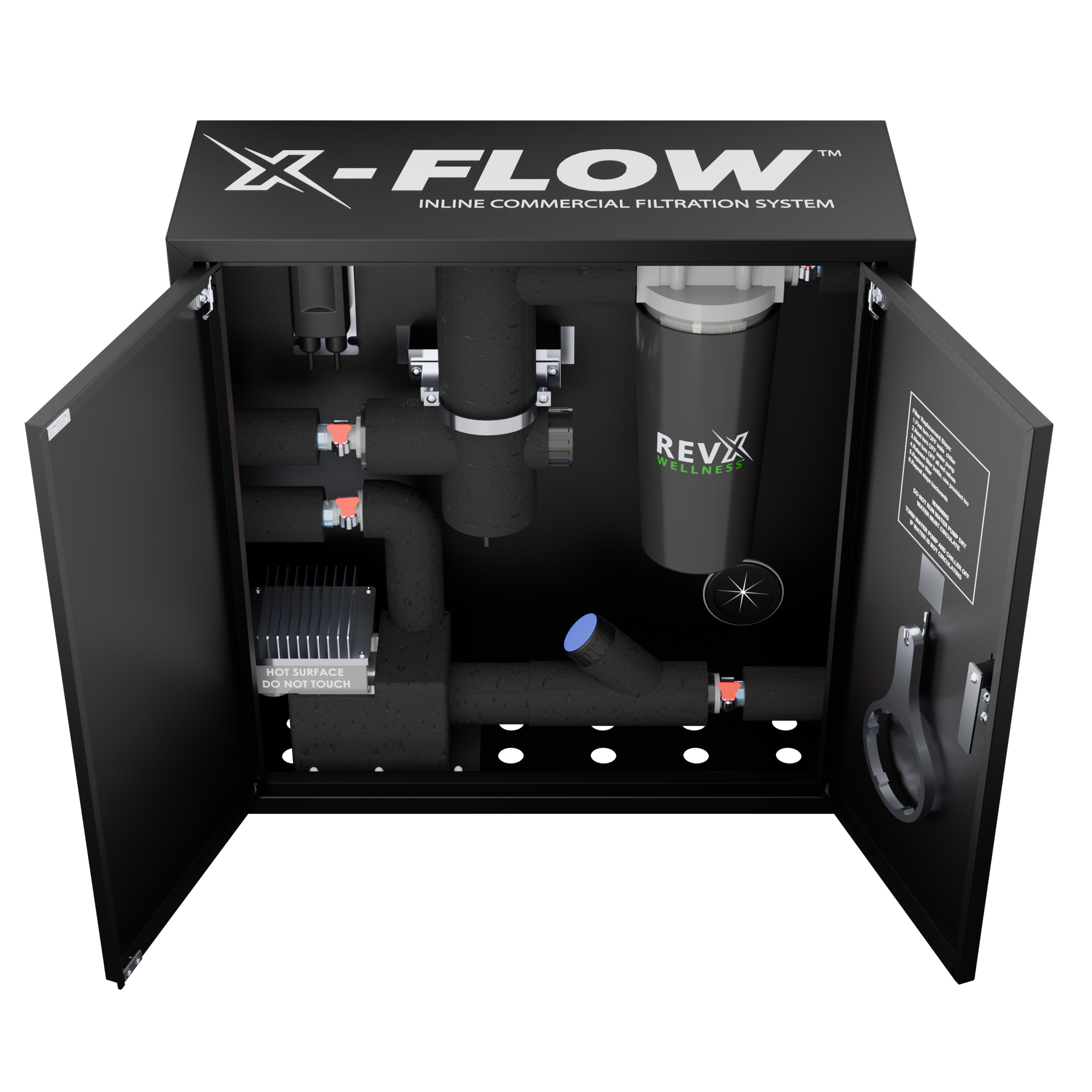 RevX X-FLOW Cold Plunge Filtration System RevX Wellness