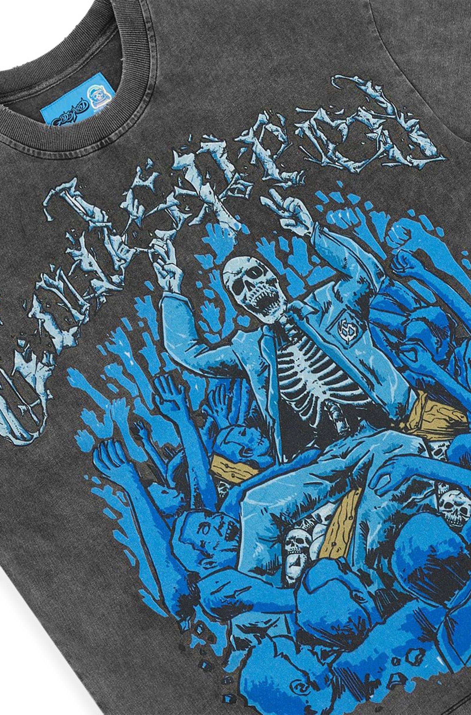 Godspeed Crowd Surf Boxy Tee - Grey Wash