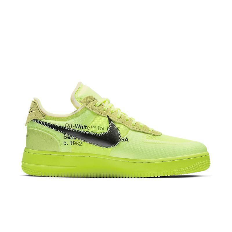 Nike Air Force 1 Low '07 Off-White 'Volt' Banlieue91