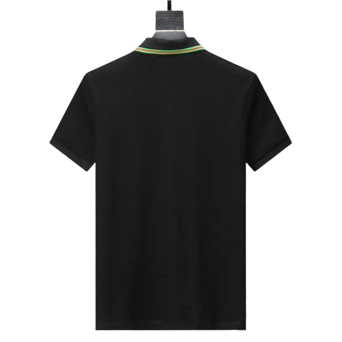 Gucci Black T-shirt with a collar Banlieue91