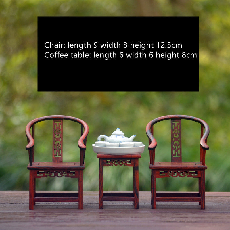 Red Rosewood Miniature Furniture Model FLIPSTYLEZLLC