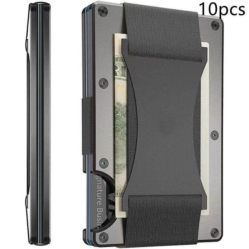 Carbon Fiber Wallet - RFID Blocking Metal Card Holder SmartPursue™