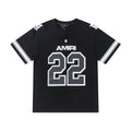Amiri 22 Black T-Shirt Without Collar Banlieue91