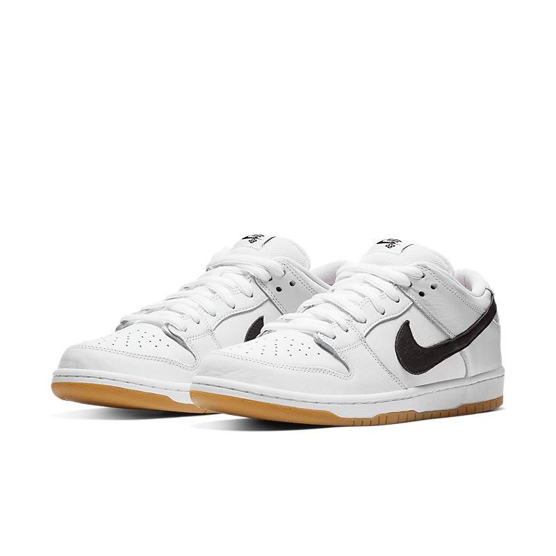Nike SB Dunk Low Orange Label White Black