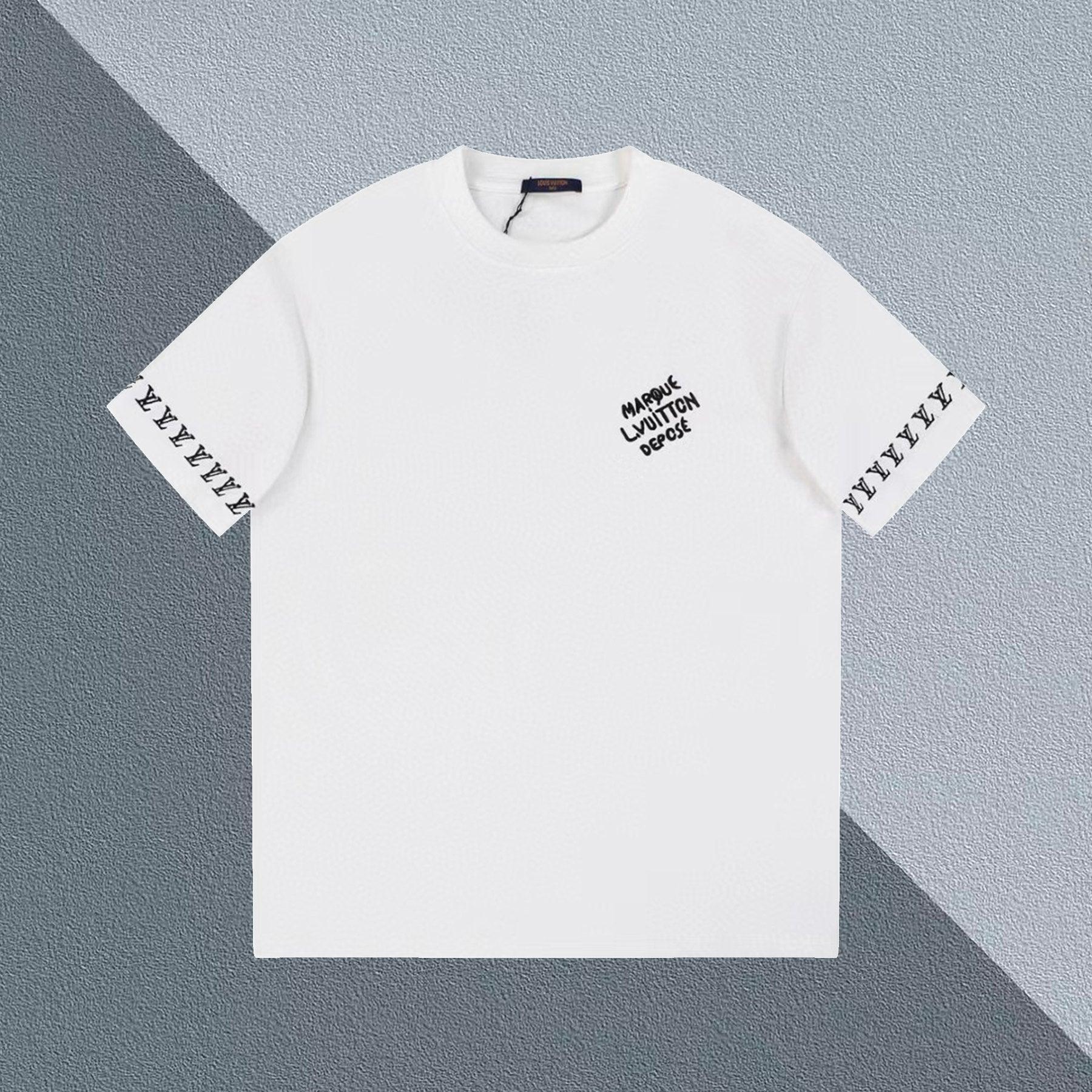 Louis Vuitton T-Shirt Without Collar 'White' Banlieue91