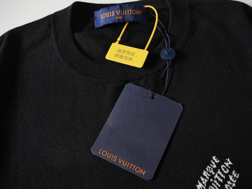 Louis Vuitton T-Shirt Without Collar 'Black' Banlieue91