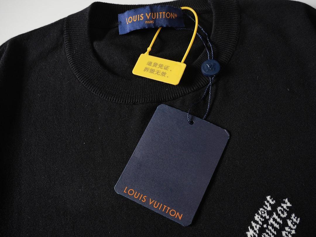 Louis Vuitton T-Shirt Without Collar 'Black' Banlieue91