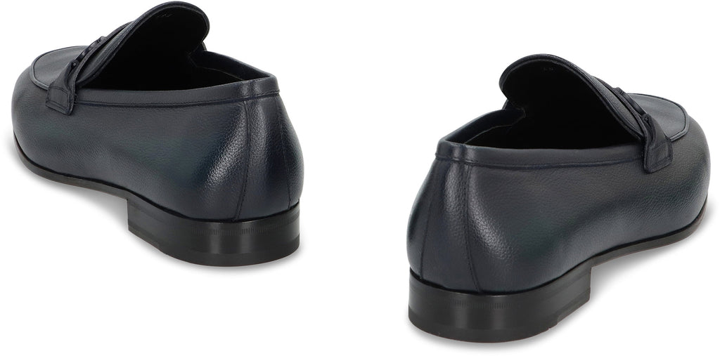 Ferragamo Leather Moccasins for Men Banlieue91