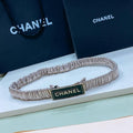 Chanel Women Logo Banding Belt 'Golden' Banlieue91