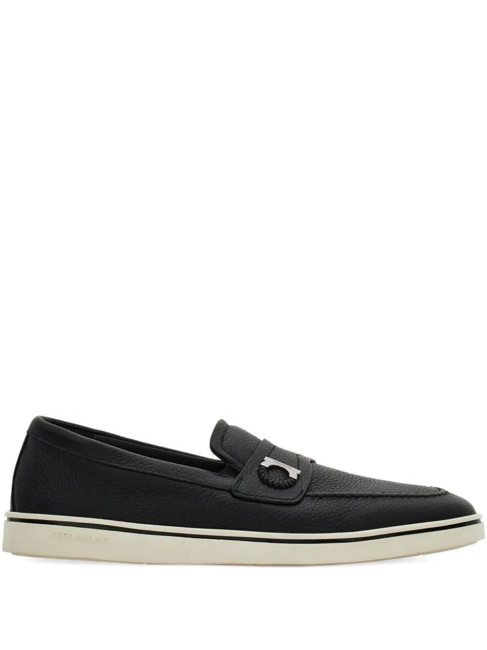 Ferragamo Men's Leather Moccasin Loafers Banlieue91