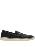 Ferragamo Men's Leather Moccasin Loafers Banlieue91