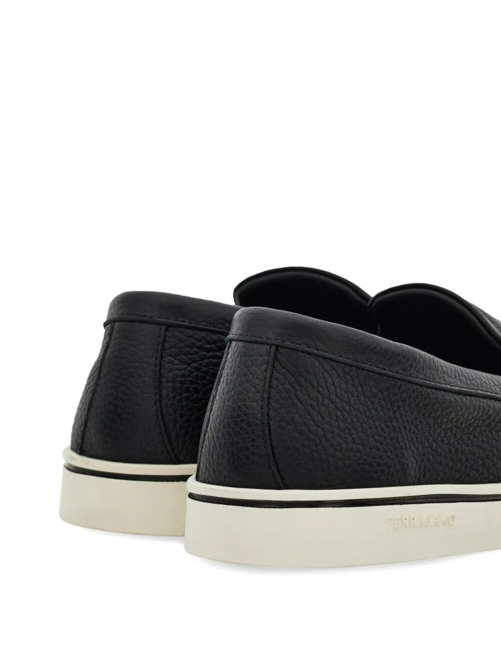 Ferragamo Men's Leather Moccasin Loafers Banlieue91