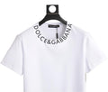 Dolce & Gabbana T-Shirt Without Collar 'White & Black' Banlieue91