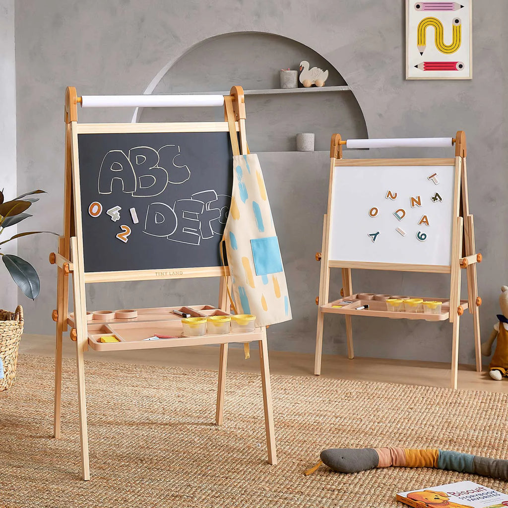 Tiny Land® Caramel Magnitales Easel for Kids Tiny Land INC