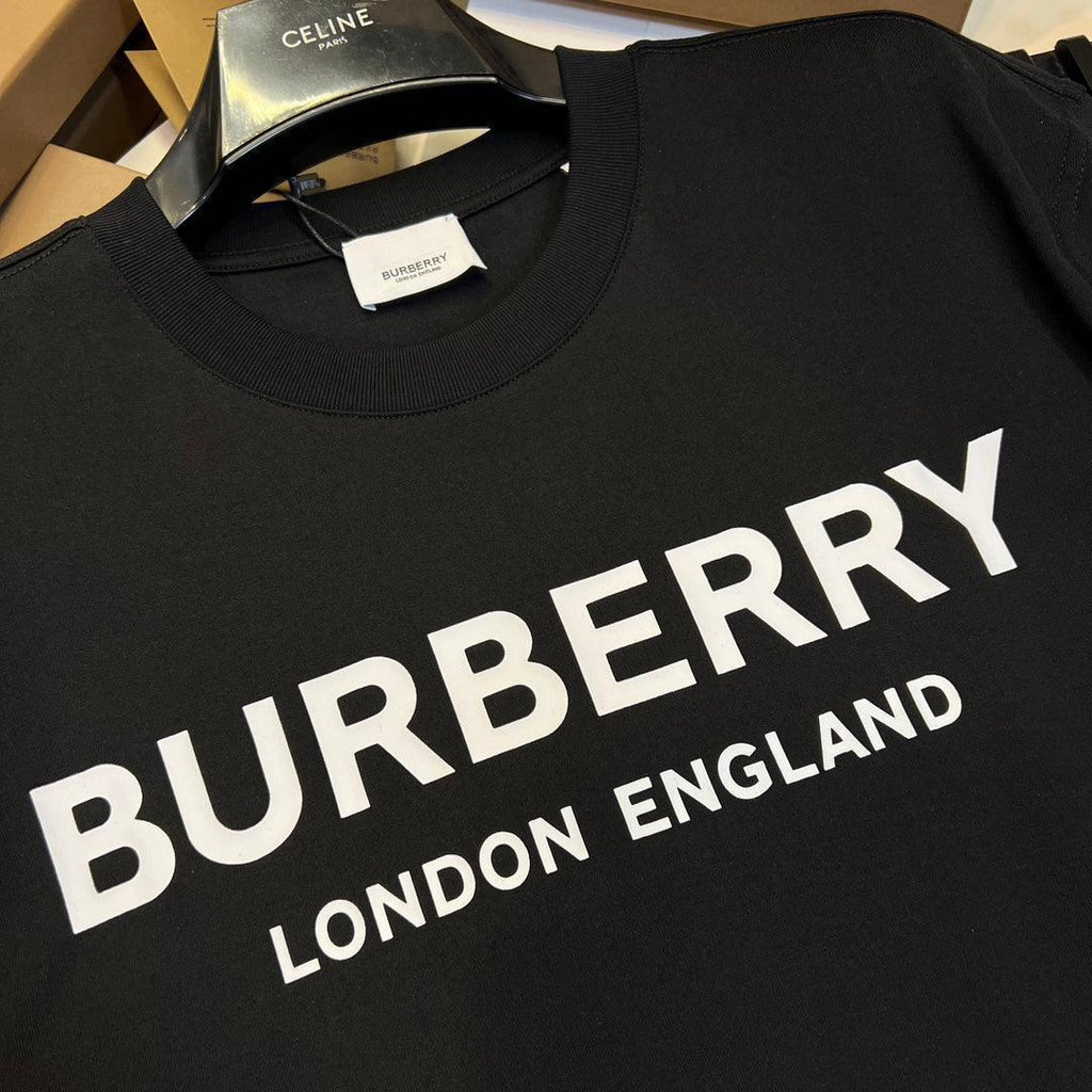 Burberry T-Shirt Without Collar 'Black & White' Banlieue91
