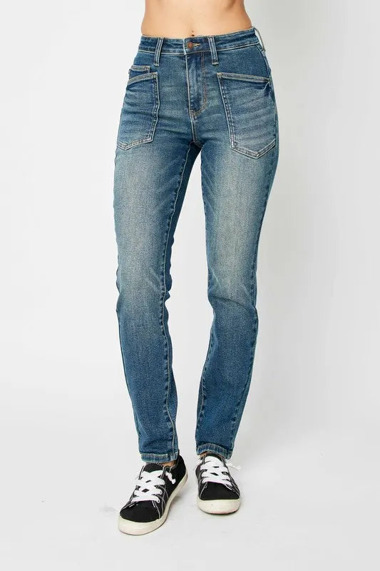 Judy Blue Full Size High Waist Skinny Women Jeans