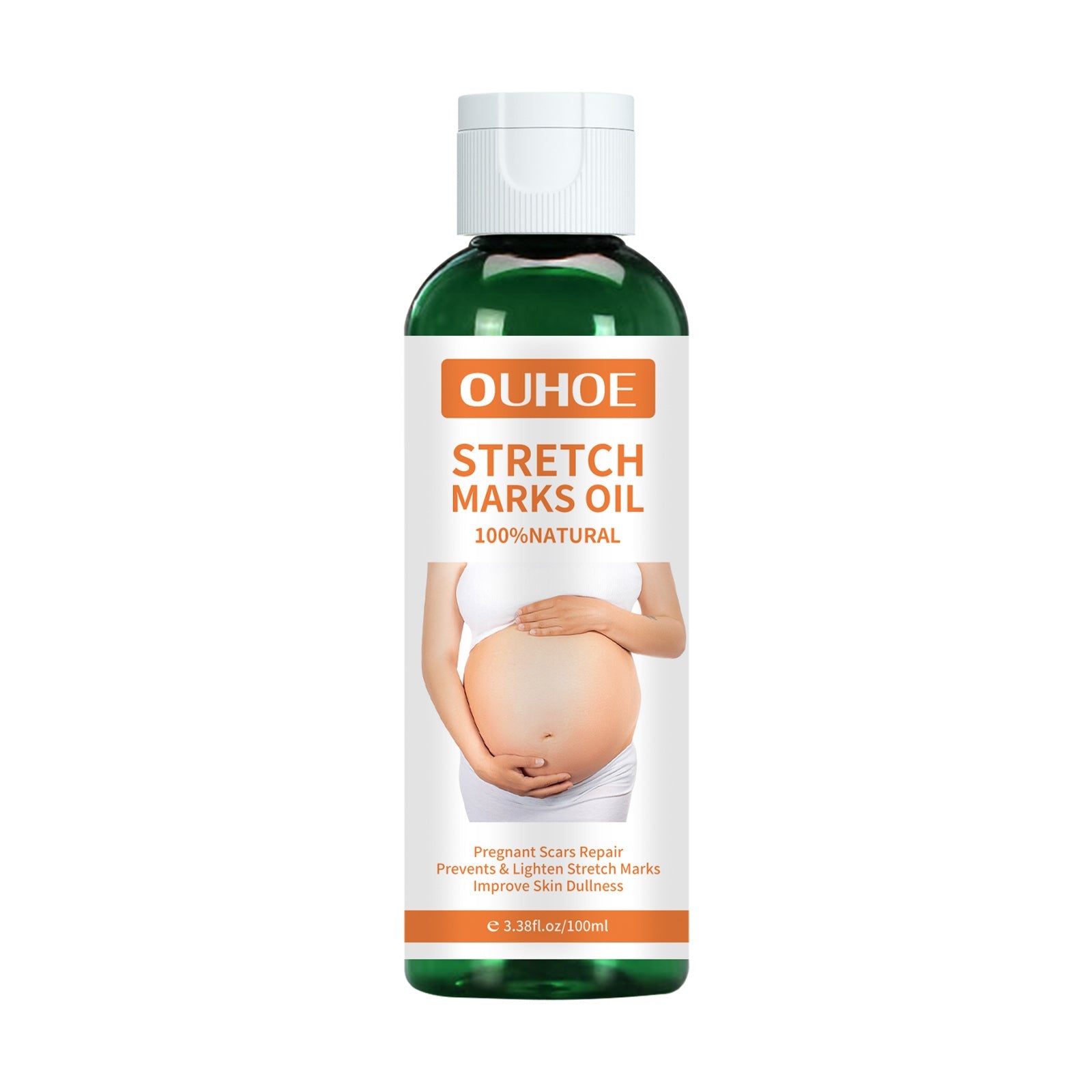 Pregnancy Massage Oil, Repair Pregnant Women Prenatal And Postpartum Stretch Mark Skin Care Massage Oil