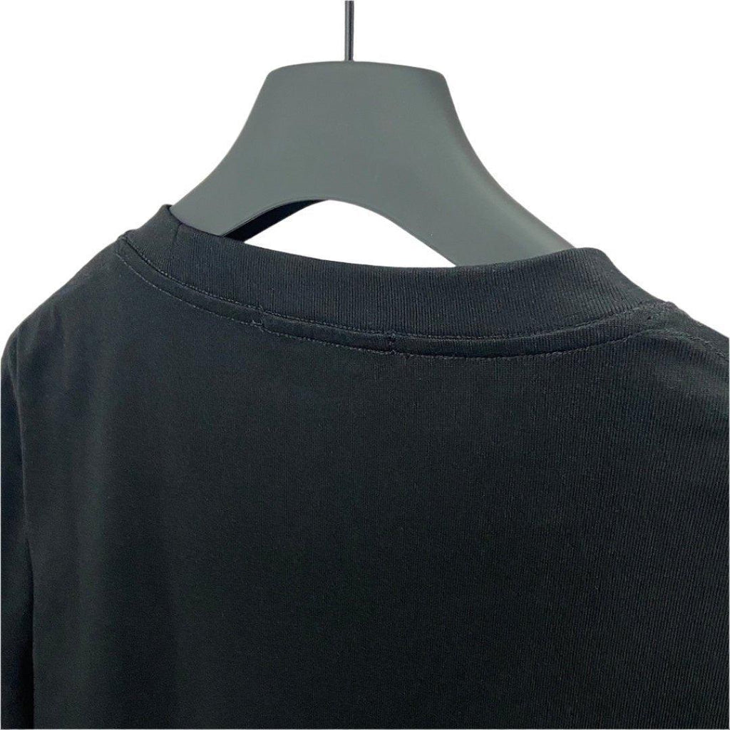 Balenciaga Black T-Shirt Without Collar Banlieue91