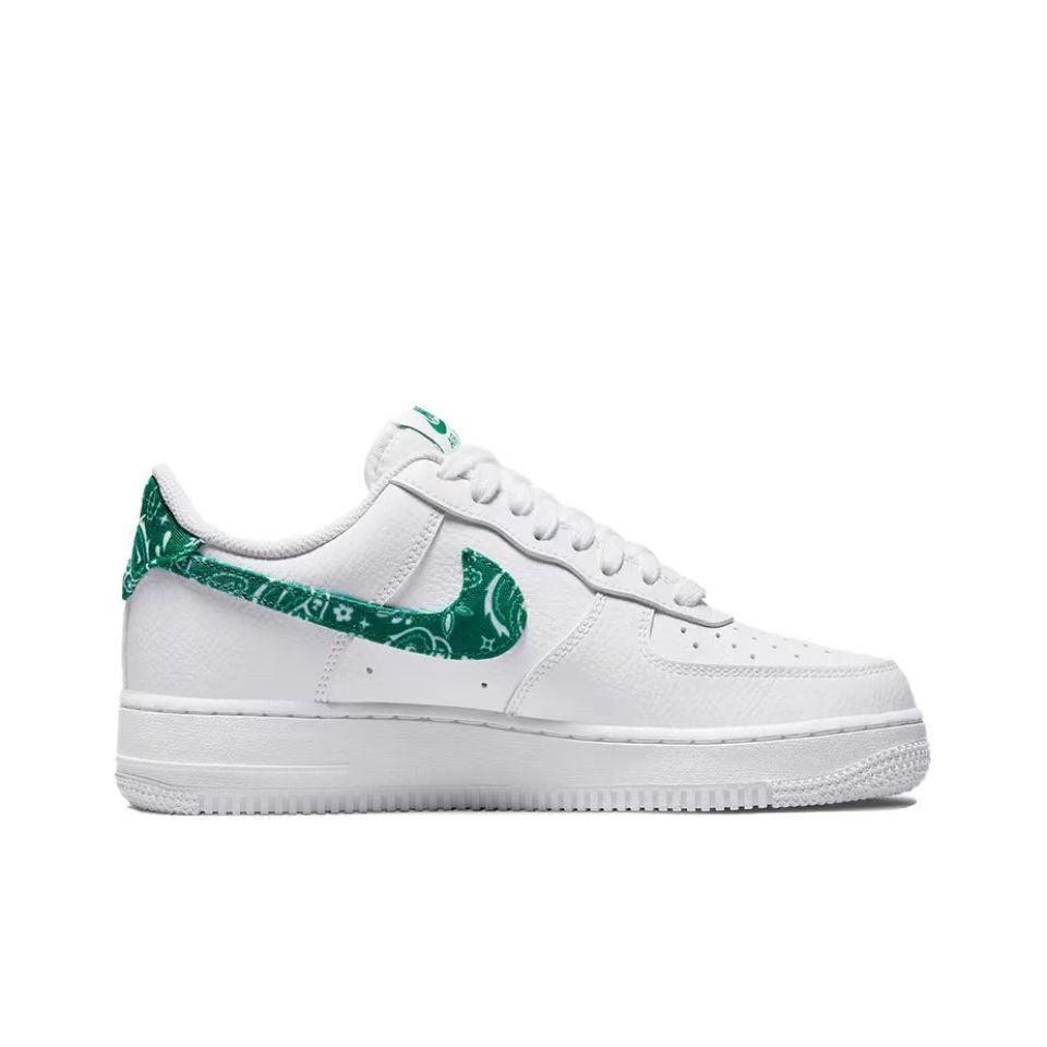 Nike Air Force 1 'Essential White/Green Paisley' Banlieue91