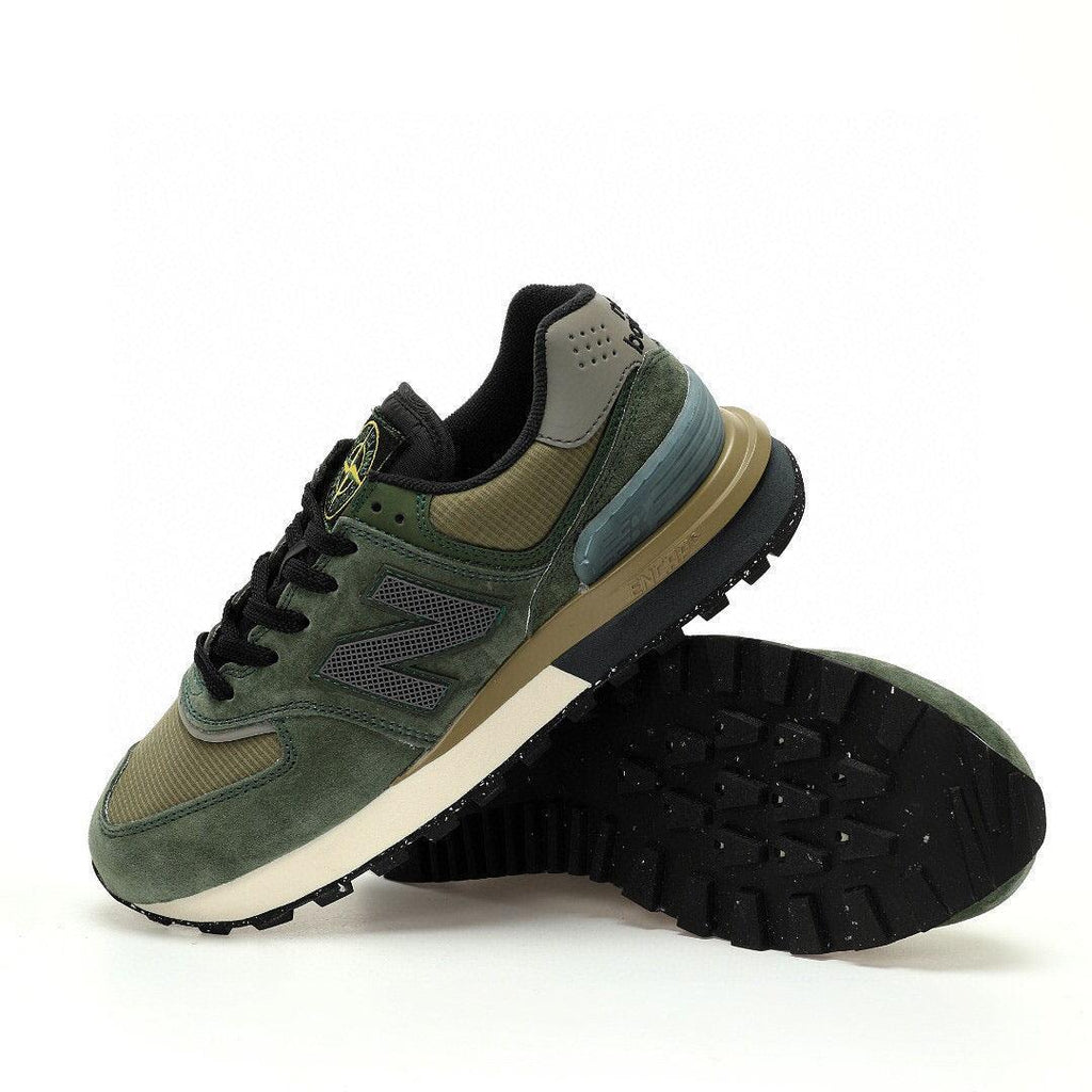 New Balance 574 Legacy Stone Island Dark Green Banlieue91