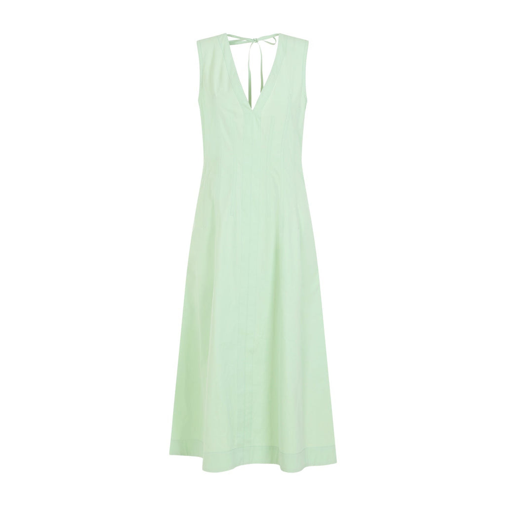 Bottega Veneta Compact Cotton Midi Dress Women