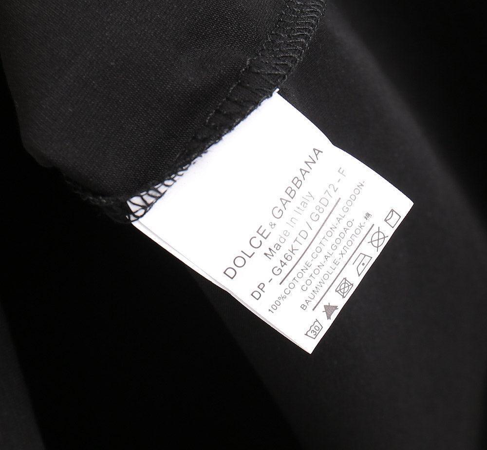 Dolce & Gabbana T-Shirt Without Collar 'Black & White' Banlieue91