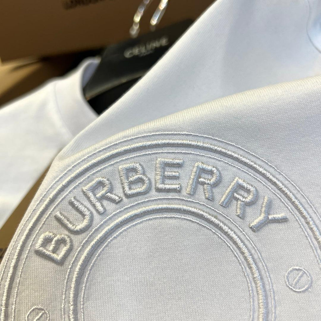 Burberry T-Shirt Without Collar 'White' Banlieue91