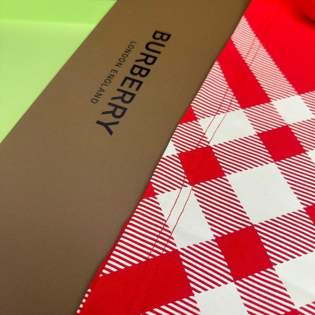 Burberry T-Shirt Without Collar 'Red' Banlieue91