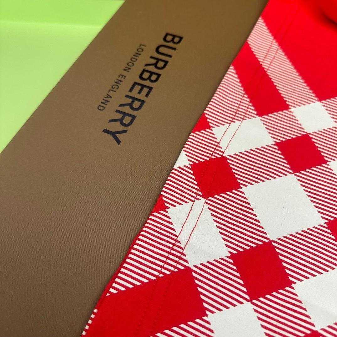 Burberry T-Shirt Without Collar 'Red' Banlieue91