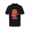 Fendi T-Shirt without Collar 'Black-Orange' Banlieue91