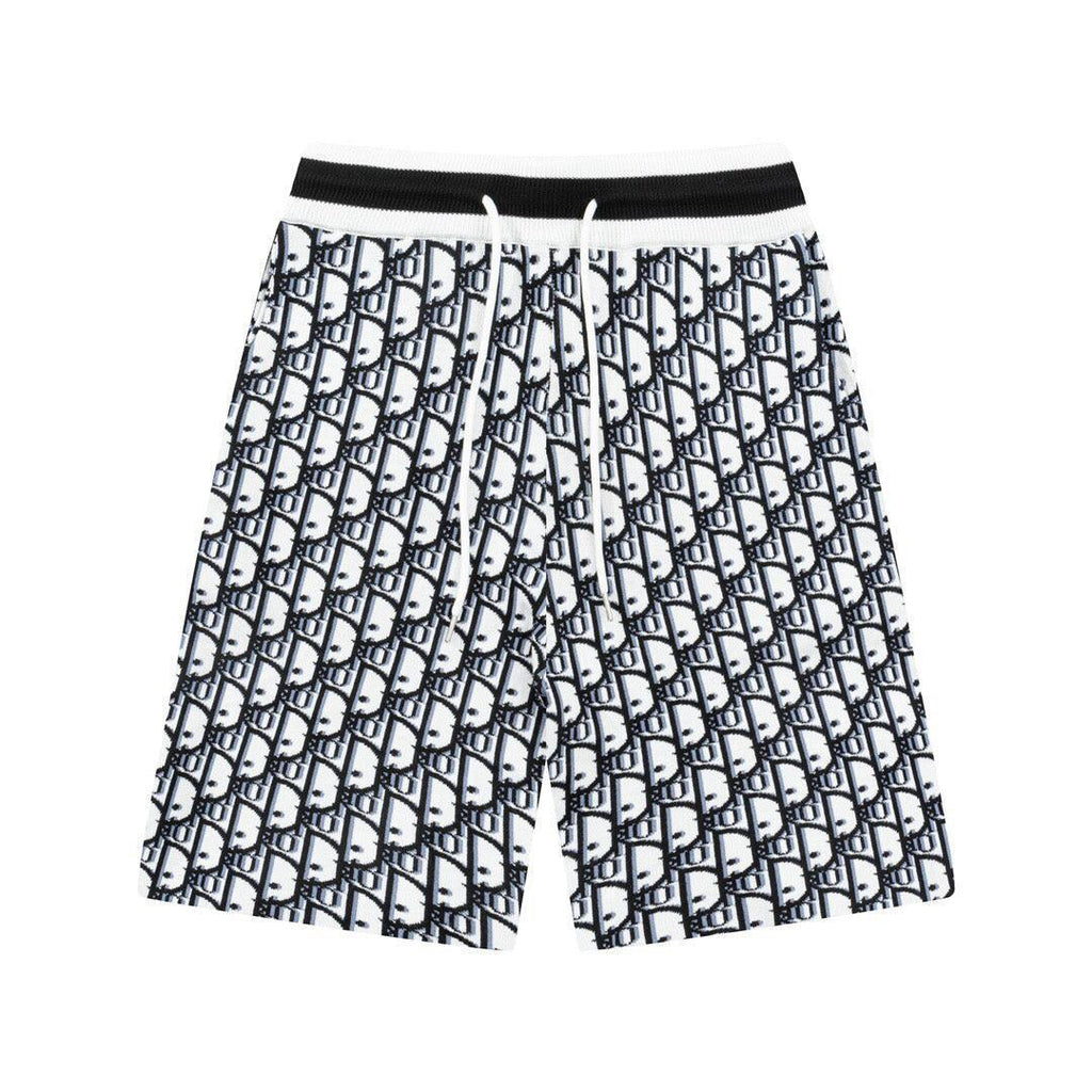 Dior Knit Basketball Shorts 'Black/White' Banlieue91