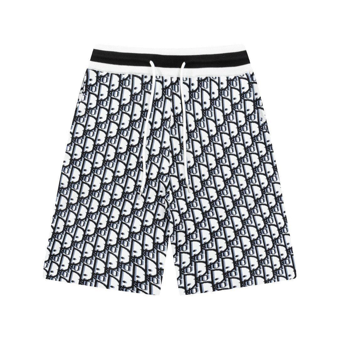 Dior Knit Basketball Shorts 'Black/White' Banlieue91