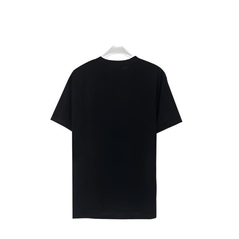 Amiri Black T-Shirt Without Collar Banlieue91