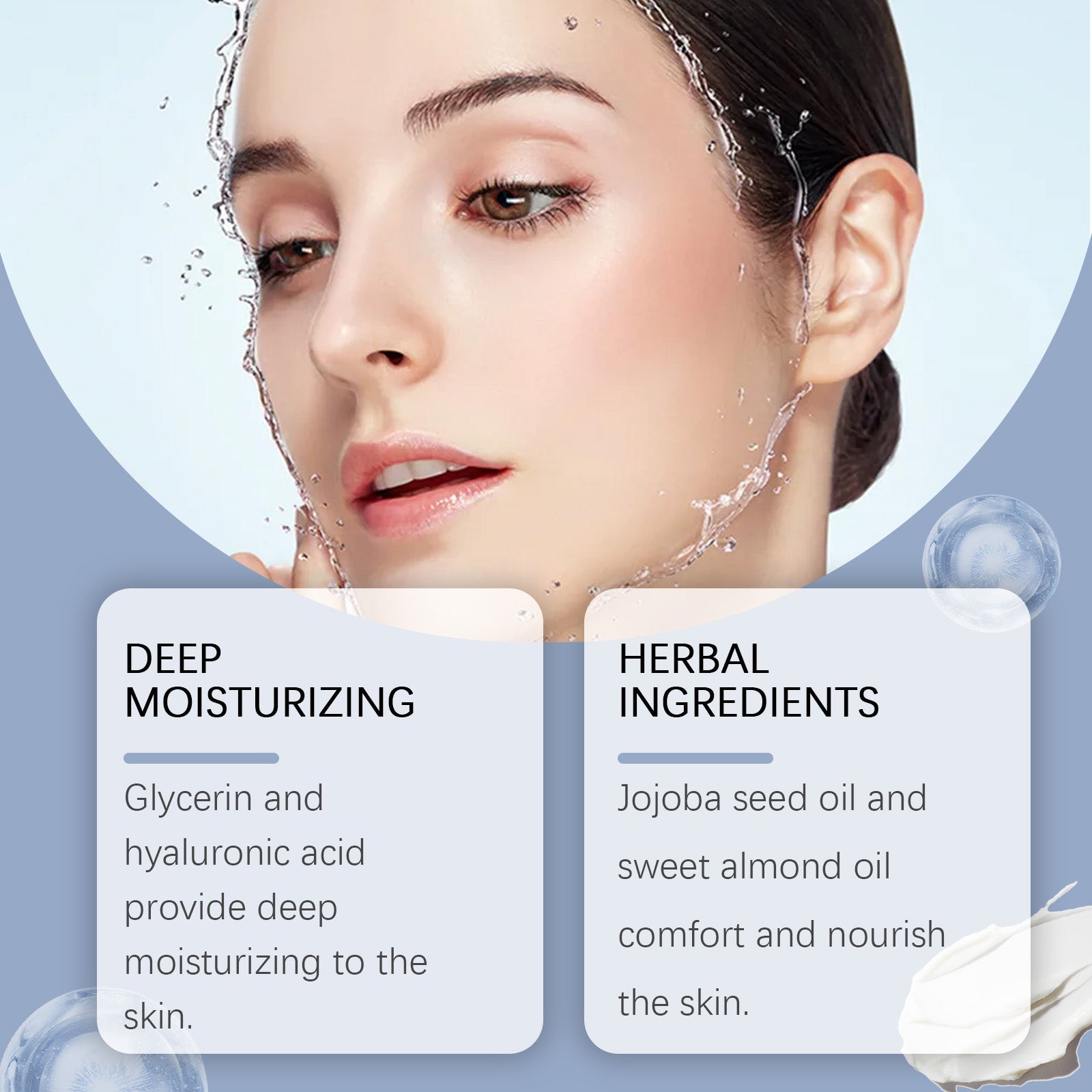 Moisturizing Cream, Moisturizing And Enriching Facial Skin Radiant Moisturizing Cream