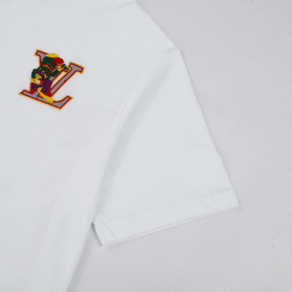 Louis Vuitton T-Shirt Without Collar 'White' Banlieue91