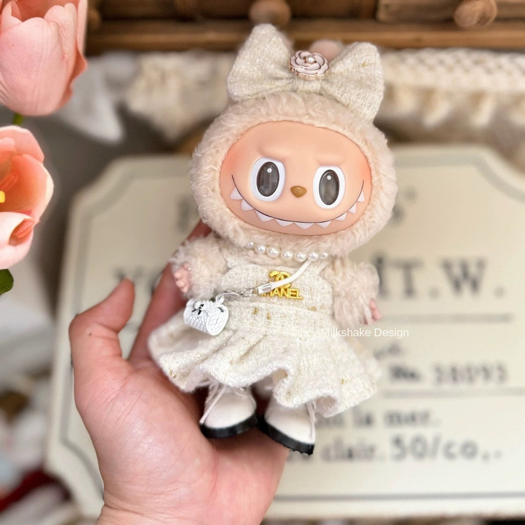Clothing Accessories Compatible with Labubu Dolls Mario Mushroom Princess Cute