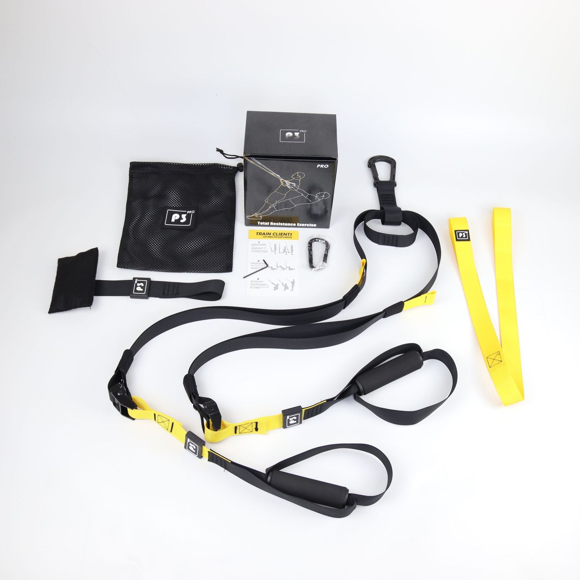 Suspension Training Strap - Adjustable, Wall Mount, Professional (TRX-style) V.I.P Digital Presence