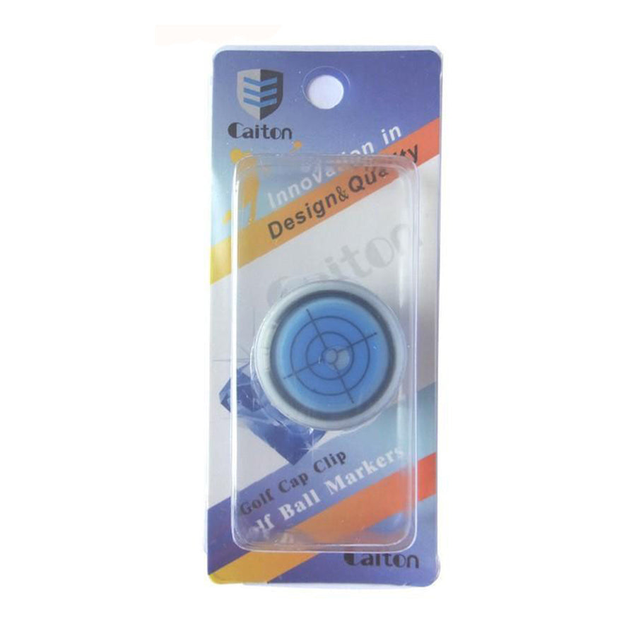 Golf Round Level Cap Clip Ball Mark With Level Function V.I.P Digital Presence
