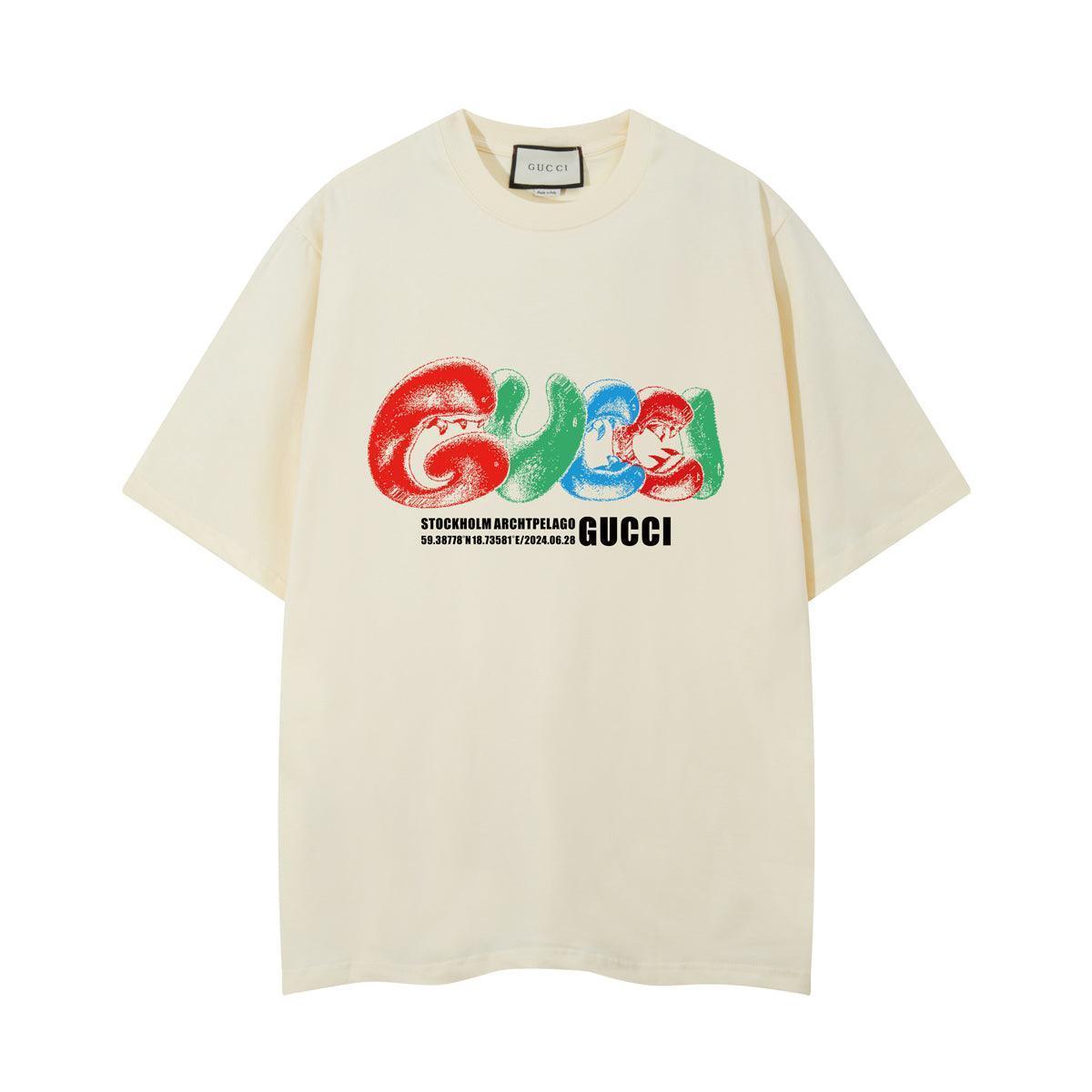 Gucci T-Shirt Without Collar 'Beige' Banlieue91