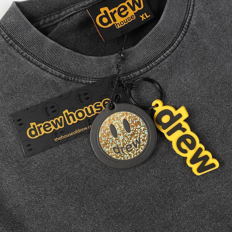Drew House Secret Smiling Face Alphabet Long Sleeves 'Grey' Banlieue91