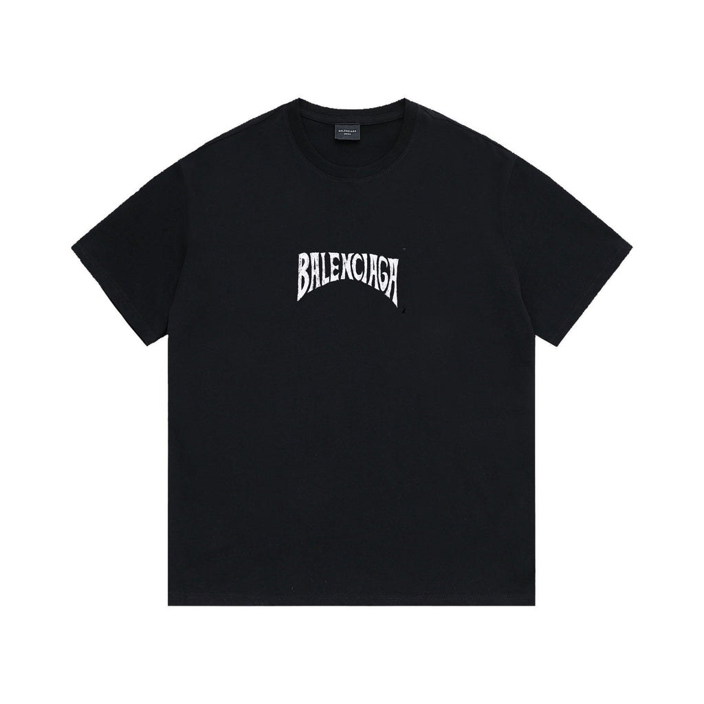 Balenciaga Black T-Shirt Without Collar Banlieue91