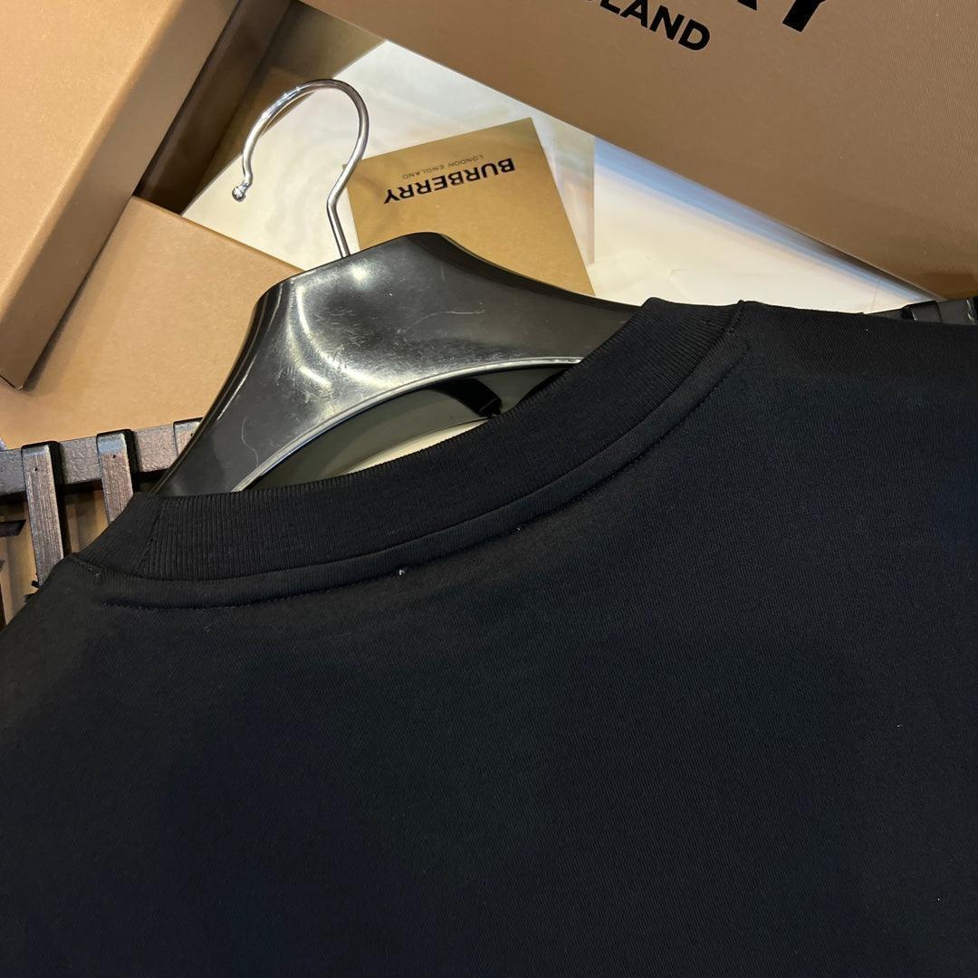 Burberry T-Shirt Without Collar 'Black' Banlieue91