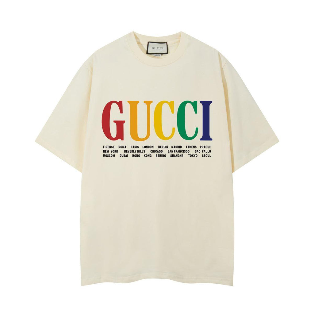 Gucci T-Shirt Without Collar 'Cream' Banlieue91