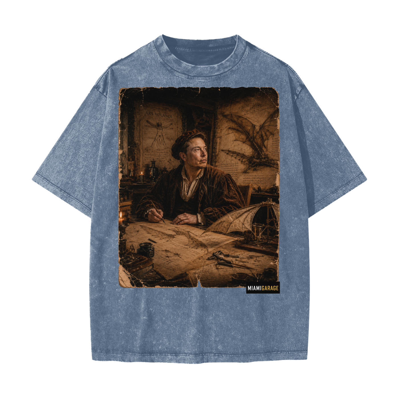 Heavyweight Snow Washed T-Shirt