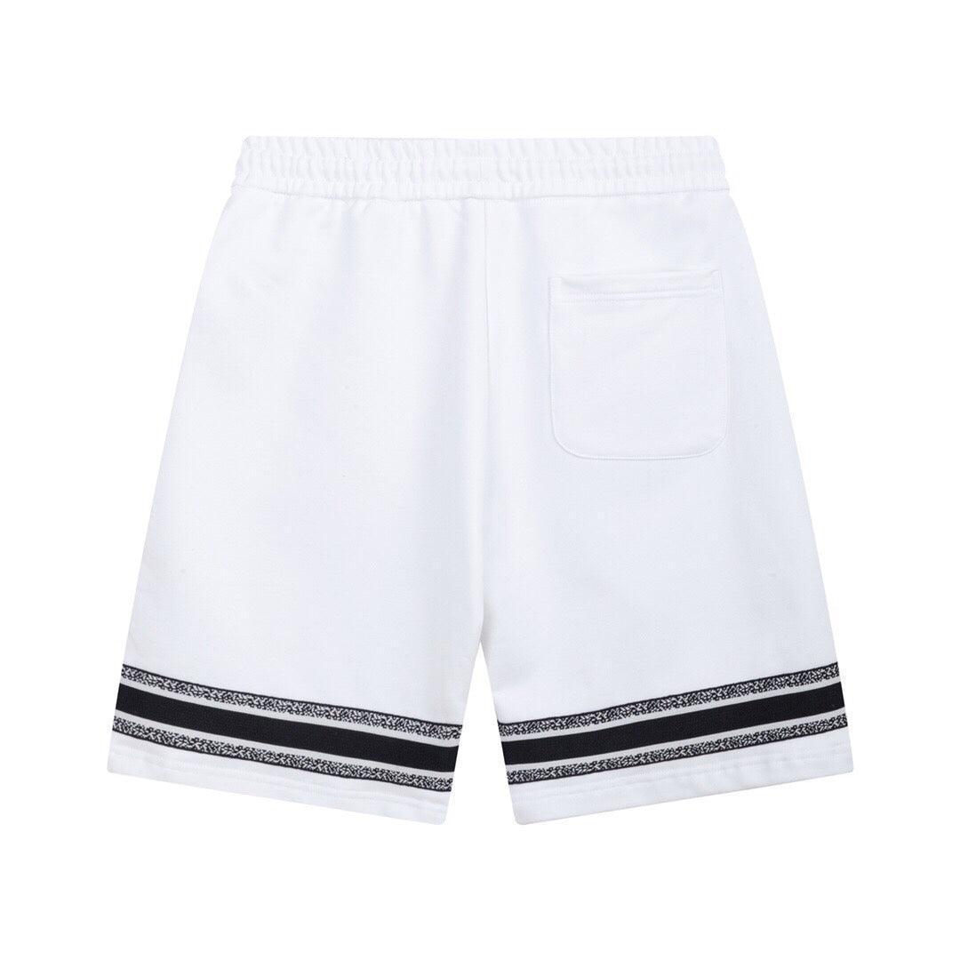 Dior Knit Basketball Shorts 'White/Black' Banlieue91