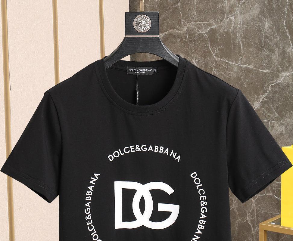 Dolce & Gabbana T-Shirt Without Collar 'Black & White' Banlieue91
