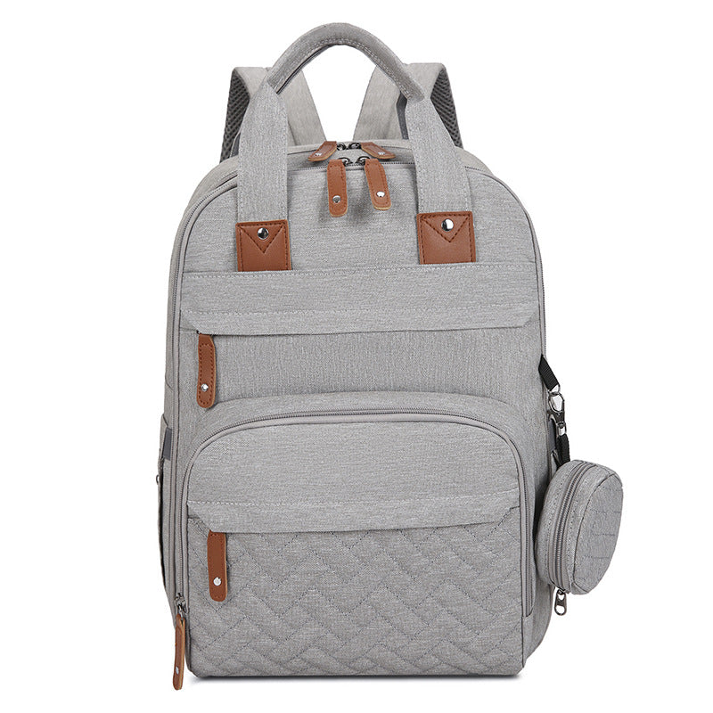 Multi-functional Diaper Bag With A Baby Changing Pad And A Warming Compartment Baby Joy